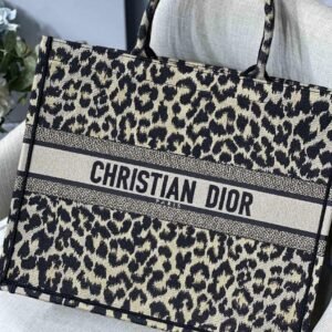 Replica Dior M1286 Large Book Tote Beige Mizza Multicolor Embroidery