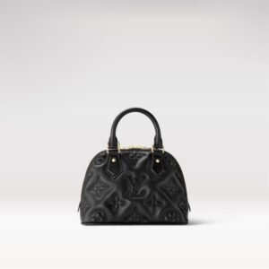 Replica Louis Vuitton Alma BB Bag Black LV M59793
