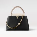 Replica-Louis-Vuitton-Capucines-MM-LV-Bag-Black-Galet-Gray-Pearly-Cream-M20708-1.jpg