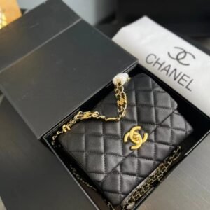 Replica Chanel Cheap Cf Mini  Black 20Cm A69900