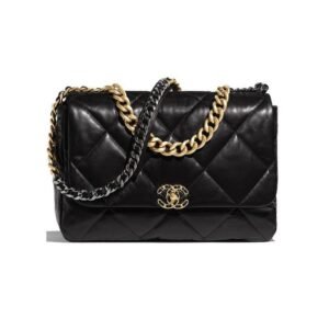 Replica Chanel Designer 19 Large Lambskin Luxury Flap Bag As1161