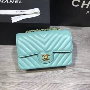 Inspired Replica Chanel Chevron Lambskin 20Cm Replicas Classic Flap Bag 1116