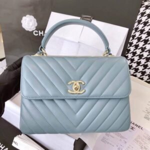 Replica Chanel Chevron Quilted 1:1 Mirror Inspired Small Trendy Cc 25453