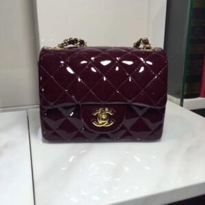 Replica Chanel Pantent Leather 17Cm Classic Replicas Luxury Flap Bag 1115