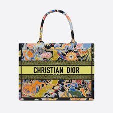 Replica Dior M1286 Large Book Tote Black Multicolor Zodiac Fantastico Embroidery