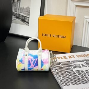Replica Louis Vuitton MINI KEEPALL  mini pillow bag charm 4