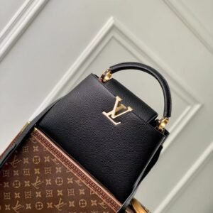 Replica Louis Vuitton Capucines MM With Ayers Snakeskin Handle M24727