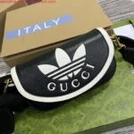 Replica Gucci 727791 Adidas X Gucci Mini Bag Black