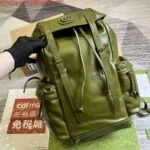 Replica Gucci 725657 Backpack With Tonal Double G Forest green