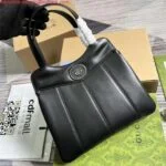 Replica Gucci 745918 Petite GG Small Tote Bag Black