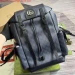 Replica Gucci 598140 Ophidia GG Medium Backpack Blue and black
