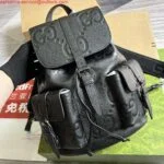 Replica Gucci 625770 Jumbo GG Backpack Black