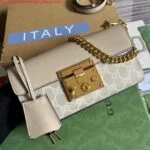 Replica Gucci 735103 Padlock Mini shoulder bag Beige