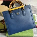 Replica Gucci 678842 Diana medium tote bag Blue